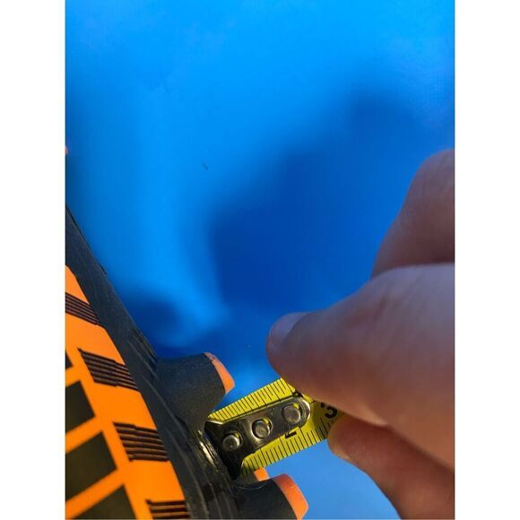 Puma Men's Orange & Black Puma Tacto II FG/AG Jr Athletic Shoes Size 2 - Picture 8 of 9